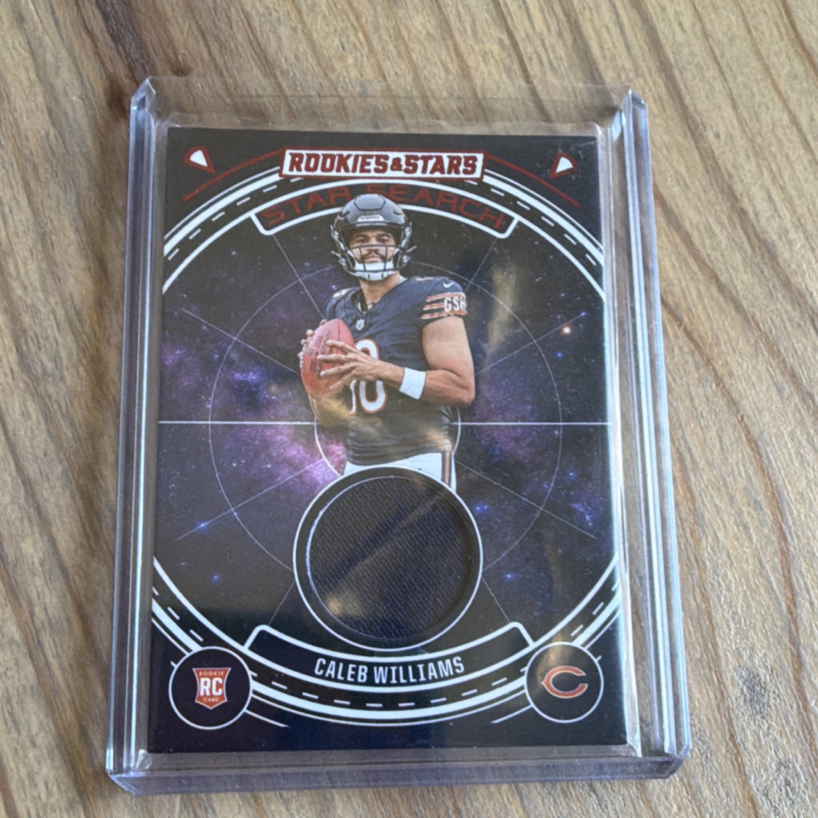 Caleb Williams Panini Rookies & Stars Star Search Relics #SSCWS Base