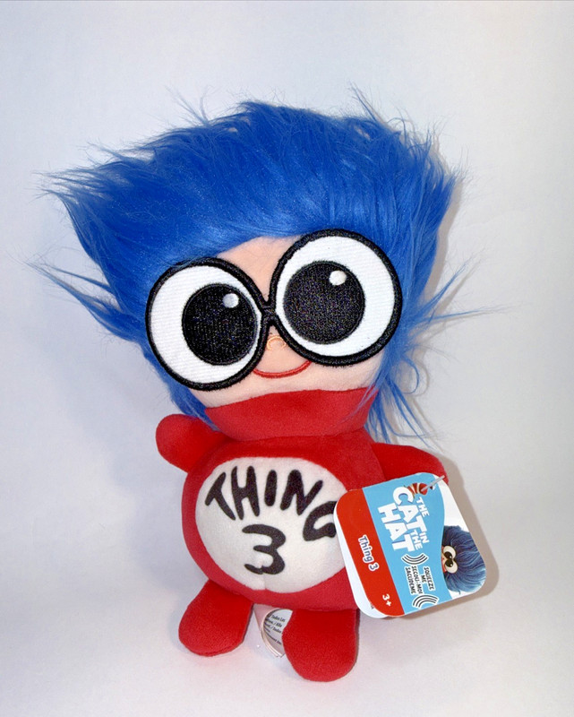 The Cat in the Hat - "Thing 3" Bean Bag Plush, 2026 Movie Toy