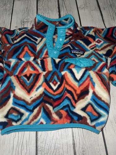 Patagonia Junge Mädchen Synchilla Snap T Fleecepullover Kleinkind 2T - Bild 2 von 7