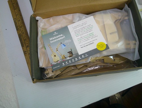 Kiwi Co Eureka Crate WOODEN UKULELE Build Your Own Kit New Open Box - Picture 7 of 9