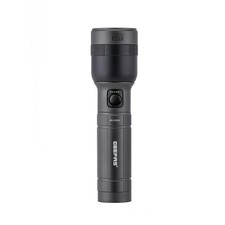 GEEPAS Zoomable LED Flashlight 2000 Lumen 4000mAh Rechargeable Battery 10H 