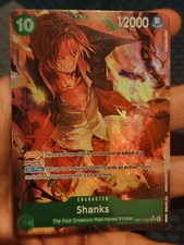 One Piece Shanks Alternate Art OP17-022 The World's Strongest Warriors 