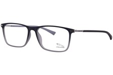 Jaguar 36829 6500 Eyeglasses Black/Grey Full Rim Rectangle Shape 56mm
