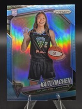 Panini 2025 Prizm WNBA Kaitlyn Chen Blue Prizm Rookie Valkyries #143 /125