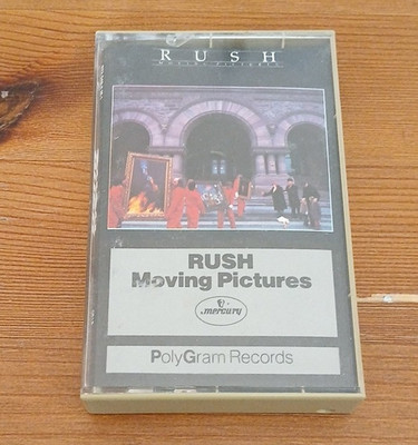 Rush Moving Pictures Musikkassette 1981 PolyGram Records Album Dolby System