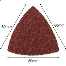 100pcs Triangle Sanding Pads Sandpaper Hook and Loop Sanding Sheet for Wood F... 0.14 per gallon