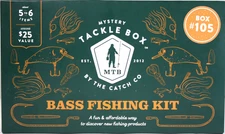 Mystery Tackle Box Bass Fishing Lure Kit Freshwater Baits by Catch Co Box # 105