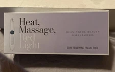 Meaning Beauty Skin Renewing Facial Tool, New In Box,With Heat, Massage RedLight