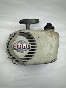 OEM Stihl FS20 String Trimmer Recoil Starter & Gas Tank Fuel Tank Combo