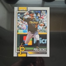 OVERSIZED Topps 2024 Update Series Paul Skenes Base Set #US100 Pirates