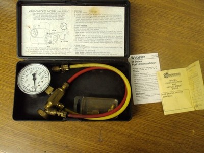 Kwik Check II Model P115-2 Kit In Case Bin 377