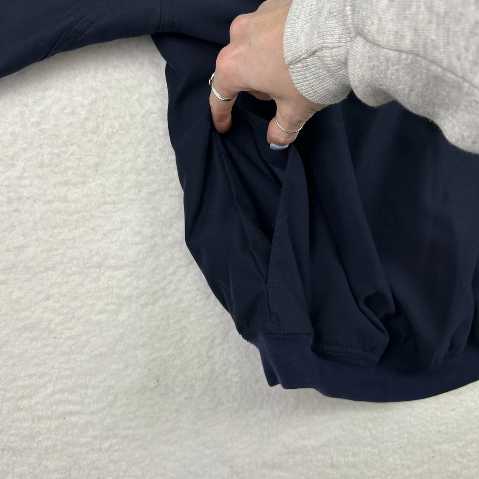 Chaqueta Pullover PGA Tour Para Hombres XL Azul Marino Cuello en V Cortavientos Ligera Foto 4 de 4