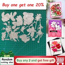 Garden Cosmos Metal Cutting Dies Scrapbooking Album Embossing Paper Card Stencil