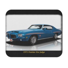 Epic 1971 Pontiac Gto Judge Muscle Car Mousepad - Iconic Vintage Automotive