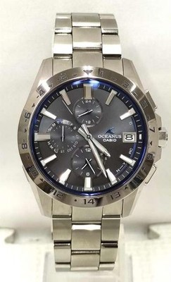 CASIO OCEANUS OCW-T3000-1AJF wristwatch Tough Solar MULTIBAND6 titanium with box