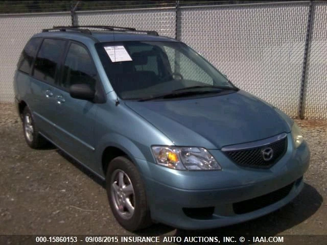 Passenger Side View Mirror Power Without Heated Fits 02-06 MAZDA MPV 1459707 - Image 3 of 4