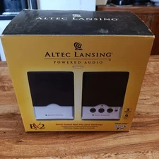 Genuine Altec Lansing BX2 Powered Audio System Computer Speakers