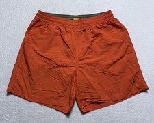Polo Ralph Lauren Traveler Swim Trunks Mens Medium Orange 5.5" Shorts Lined