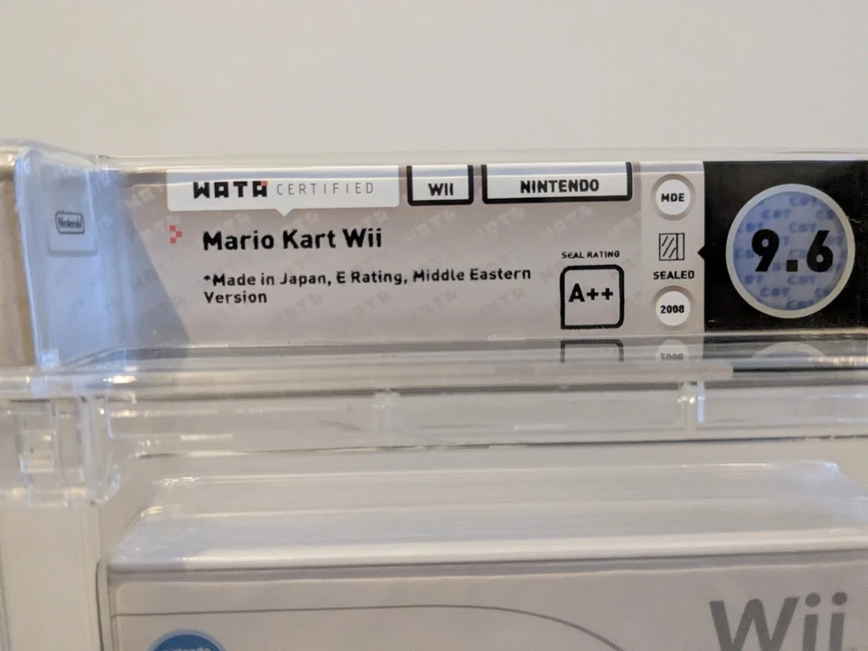 Nintendo Wii Spiel Mario Kart Wii WATA 9.6 A++ NEU OVP NO VGA/UKG - Bild 4 von 4