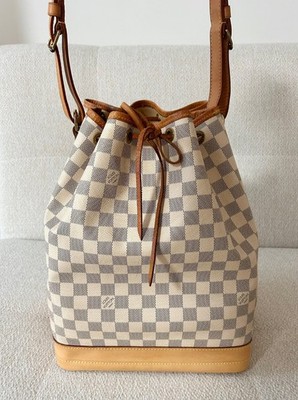 Original Louis Vuitton Sac Noé Grande Damier Azur Schultertasche   Gebraucht