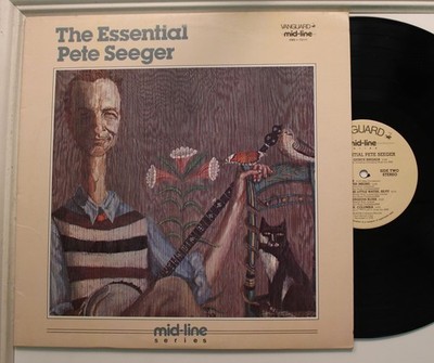 Pete Seeger Lp The Essential On Vanguard - Vg++/ Vg++