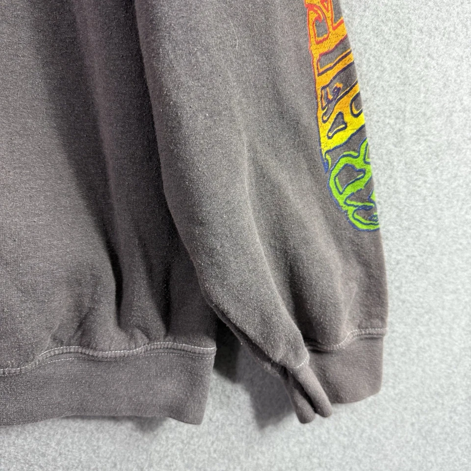 Grateful Dead Sudadera Mujer Pequeña Gran Tamaño Gris Urban Outfitters Gráfico Foto 4 de 4