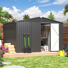Metal Storage Shed For Ourdoor Steel House Tools Shed  Lockable Door