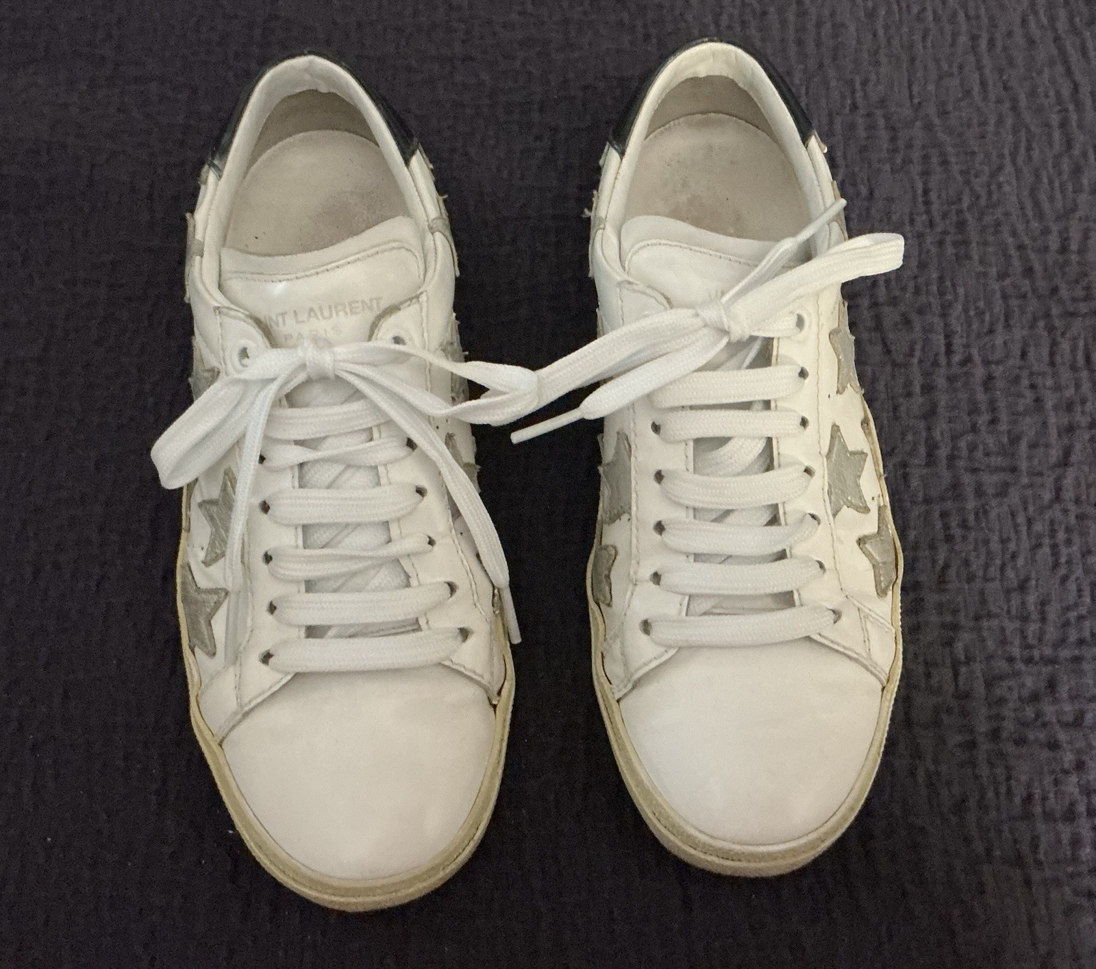 Yves Saint Laurent Court Classic Ladies Sneakers Size EU 35