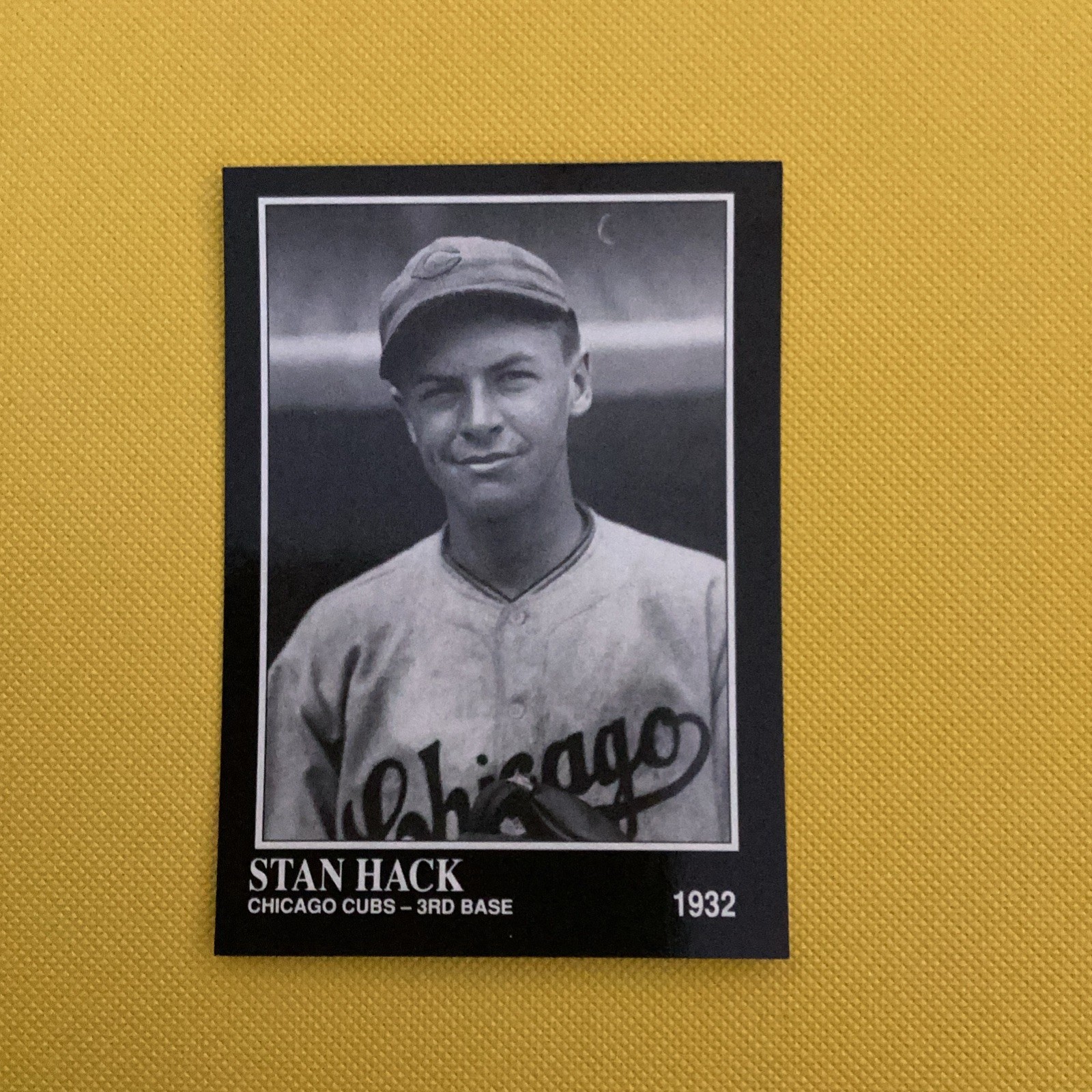 1991 The Sporting News Conlon Collection - Stan Hack #126 No Mlb Logo On Back