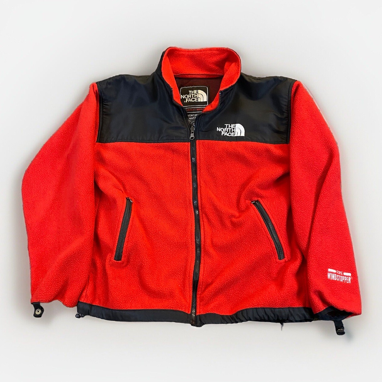 Vintage The North Face Denali Fleece Jacket Summit Series Red Size S Mens