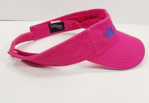 Houston Zoo Visor Women's Adjustable Pink Jacobson Hats - Picture 6 of 8