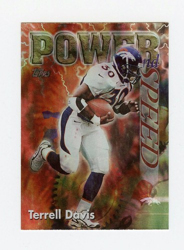 Terrell Davis 1998 98 Topps Season's Best Insert Card Denver Broncos Career #26 - Bild 1 von 2