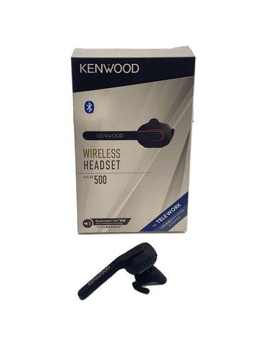 JVC Kenwood KH-M500-B One Ear Headset Wireless Bluetooth Black Japan Used - 第 1/5 張圖片