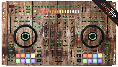 Roland DJ 808 Skins | Wood 1 | Protective Decal | StyleFlip Skins