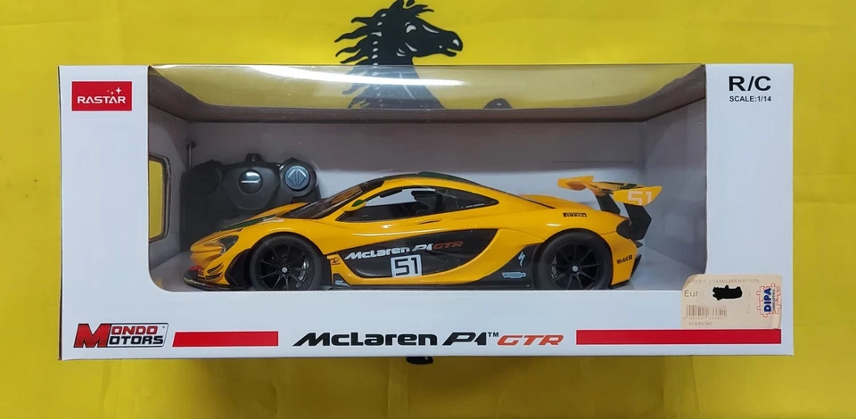 Modellino radiocomandato McLaren P1 GTR - RASTAR - Mondo Motors - Originale - Immagine 2 di 4