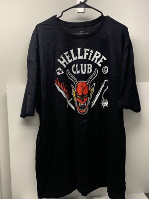 Stranger Things Hellfire Club t shirt Medium (38/40)