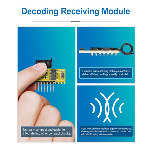 315Mhz/433Mhz Superheterodyne Receivers RF Receiver for Remote Control - Picture 13 of 14