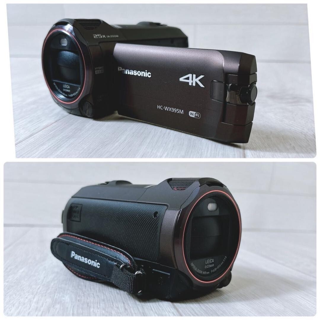Panasonic 4K Camcorder WX995M 64GB Wipe Photo Correction Panasonic 4K Camcorder WX995M 64GB Wipe Photo Correction