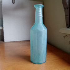 OPEN PONTIL 1850s PRIVY DUG 8 SIDED PEPPERSAU...