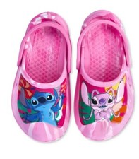 Disney Lilo Stitch Toddler Girl Clogs - Size 5-6 NEW