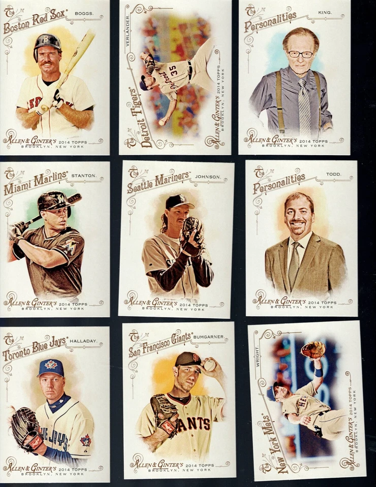 -2014 TOPPS ALLEN AND GINTER 1-250 Baseball BUY MORE SAVE MORE - Image 4 of 4