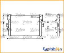 Kühler, Motorkühlung VALEO 734448 für Iveco
