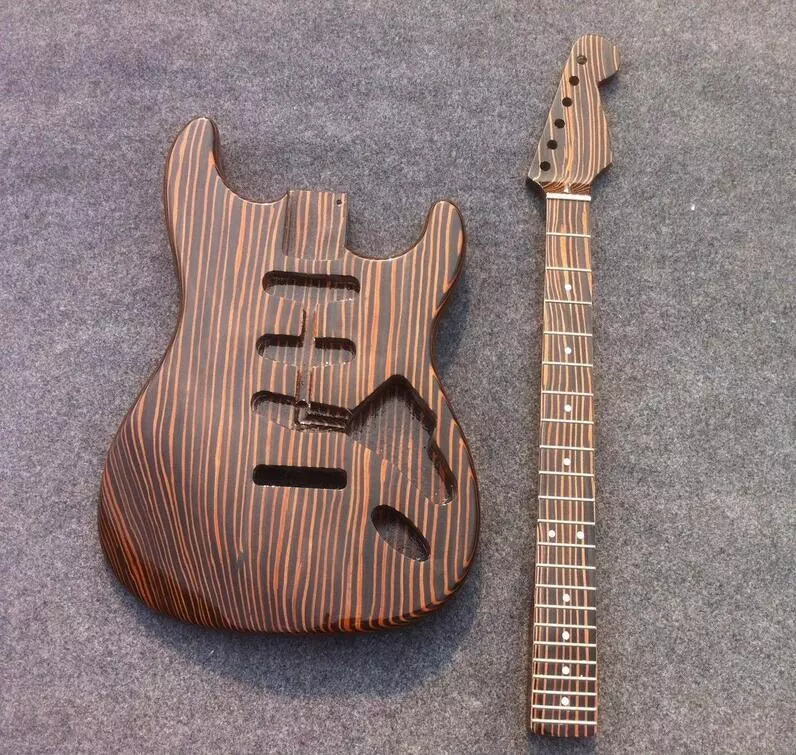 Good Sound ST Electric Guitar Kits One Piece Woood Body CNC Made