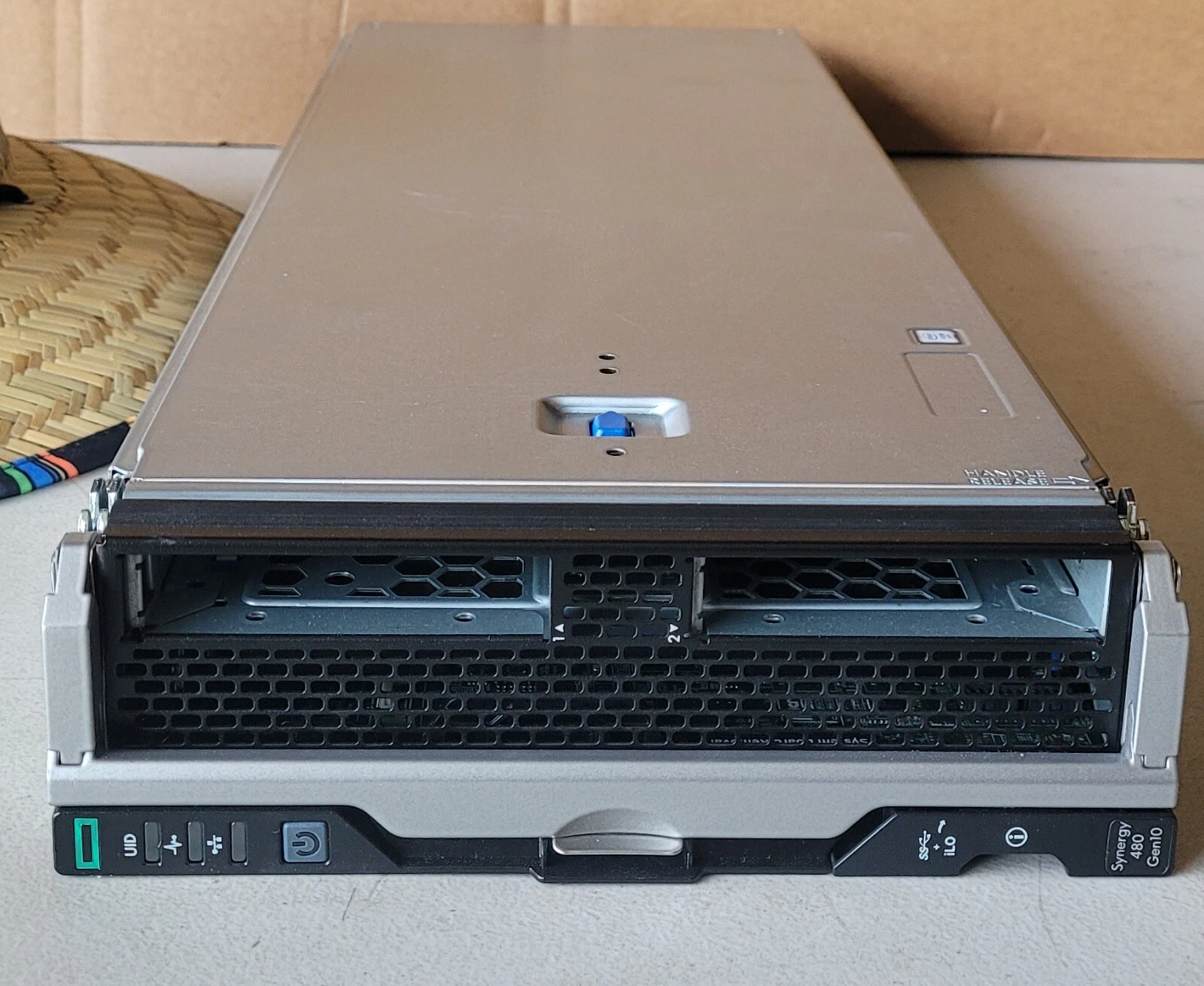 871940-B21 HPE Synergy 480 Gen10 Server Blade - Bare Bone w/ 2 Heat Sinks