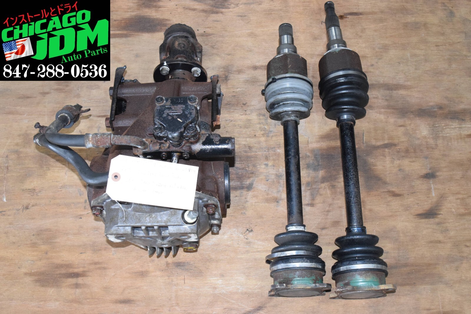 JDM 94-99 Mitsubishi 3000GT VR4 Stealth 6G72 4Wheel Steer Rear ...