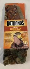 Hot Hands Heated Fleece Cap Unisex One Size Fits Most-Realtree Camo or Black
