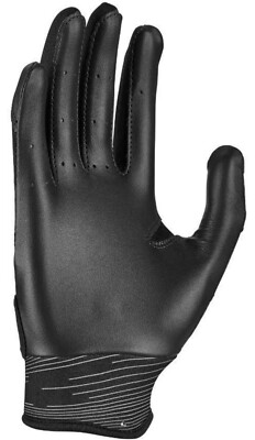 Nike Youth Alpha Huarache Edge Batting Gloves Black Sz Youth Small New