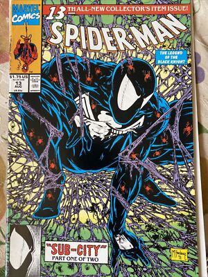 Spider-Man #13 Black suit by Todd McFarlane -removing If Not Bid