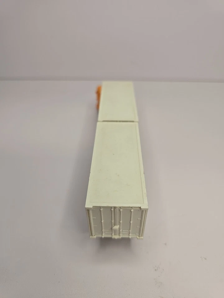 Remolque doble cabina amarilla raro WIKING Alemania semirremolque 1/87 "Hapag Lloyd" (SSK31) Foto 3 de 4