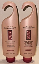 2 Avon Skin So Soft Smart Moisture Shower Gel TRM3 Complex Soft & Sensual 5 oz.
